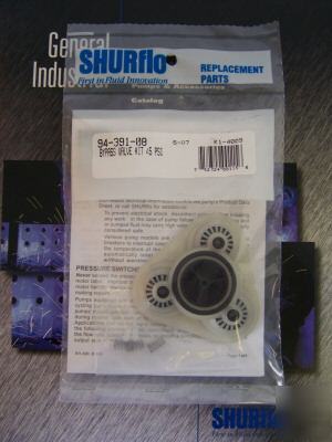 Shurflo part 94-391-08 model 8000 bypas valve kit 45PSI