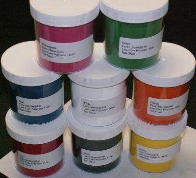 Starter/sampler set full gloss powder coat paints