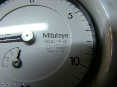 Mitutoyo 2570F-60 series 2 waterproof dial indicator