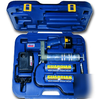 Lincoln--12 v dc-cordless grease gun with case charger