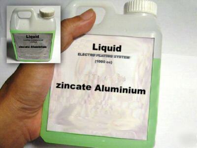 New liquid for urge(zincate) aluminium 1000CC.