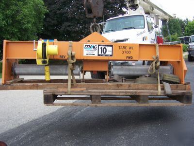 Itnac: below the hook lifting/turnover device 10 t cap.