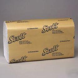 Scott singlefold hand towels-1-ply-250/pack-16/case 