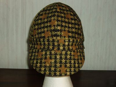 Welding cap in star camouflage