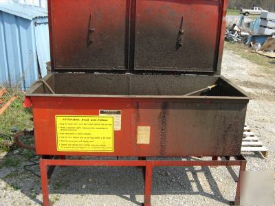 Parts cleaning tank 6FT x 3FT x 3FT nice heavy built