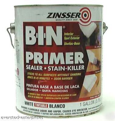 Zinsser b-i-n shellac-base primer-sealer - stain killer