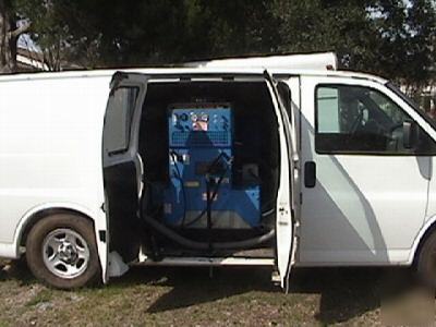 Carpet cleaning van chevy express 2003
