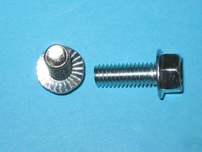 25 serrated flange screws - size 5/16-18 x 3/4