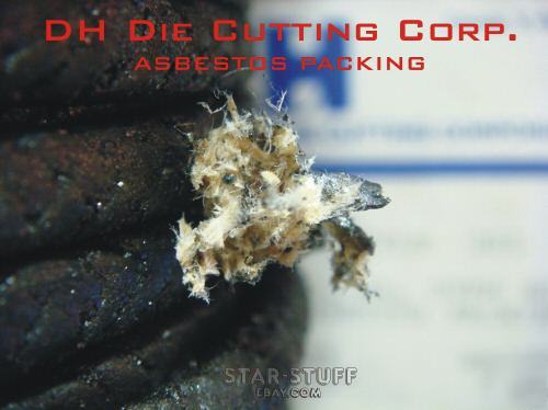 Dh die cutting corporation asbestos packing style 301