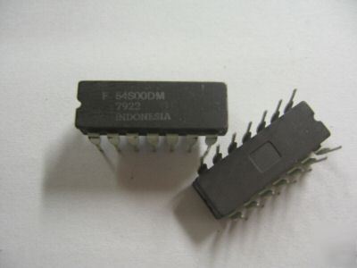 25PCS p/n 54S00DM ; military integrated circuits