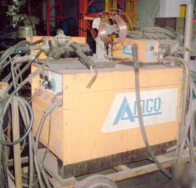 Airco 650 amp dc fc dip arc welder