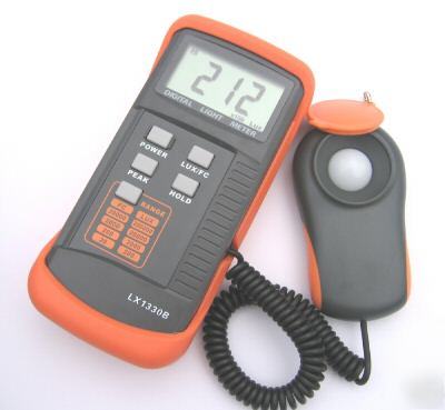 Deluxe digital light lux meter 200,000 lcd camera photo