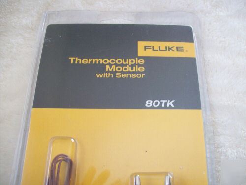Fluke 80TK thermocouple module - never been used 