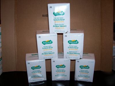 Gojo micrell antimicrobial soap 6 800ML refills 