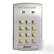 New linear ak-3 indoor digital keypad w/ 480 user codes 