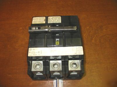 QOB3150VH square d 3P 150A circuit breaker 120/240VAC 