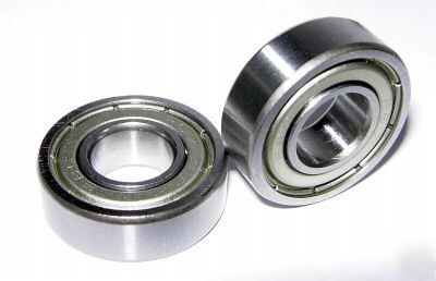 New (10) R6-zz shielded ball bearings, 3/8