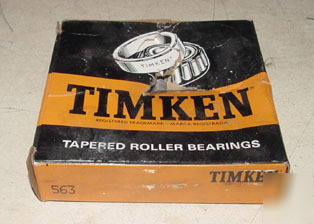 New timken tapered roller bearing 563 in box