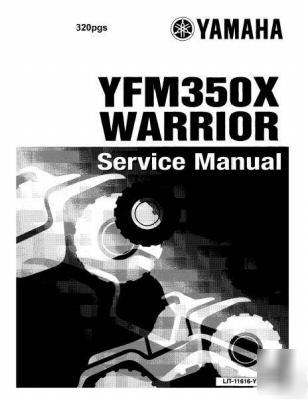 Yamaha yfz 350 atv 1997 service - digital delivery - 