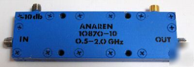 Anaren-10870-10 0.5-2.0 ghz 10 db directional coupler