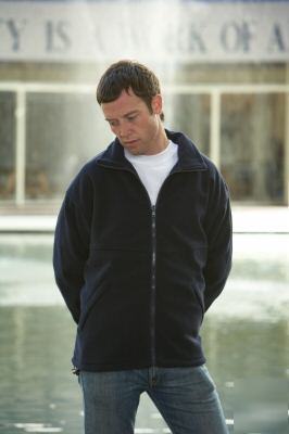 Black fleece jacket workwear - 2XL (Â£12.90 inc. del)