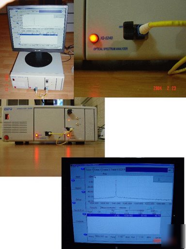 Exfo iq-5240 optical spectrum analyzer module 