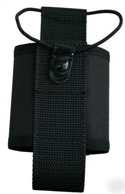 Hwc nylon police adjustable radio case- metal clip md