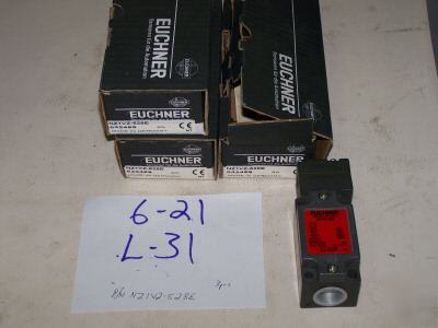 3 euchner safety switches p/n: nzivz-528E DC13 6A 24V