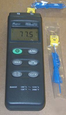 Digital differential thermometer supco DDT2