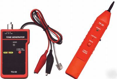 Network phone cable tester tracer tone generator probe