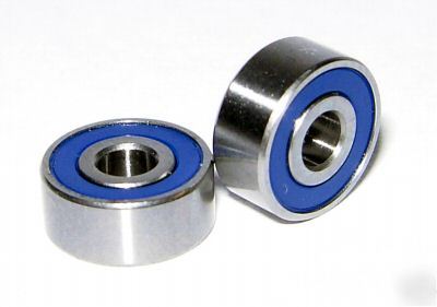 New (10) R2RS sealed ball bearings, 1/8