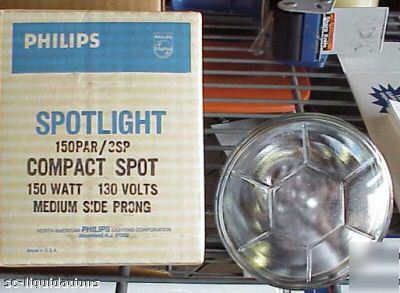 Philips med prong compact spotlight, 150W 130V