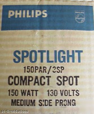 Philips med prong compact spotlight, 150W 130V