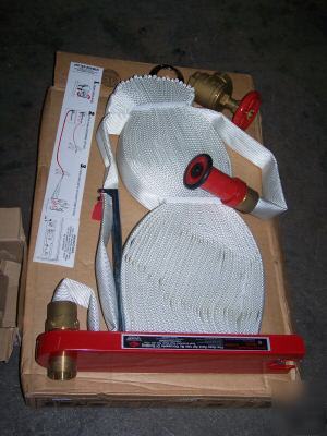 Potter roemer hose rack assembly with 100' hose & valve