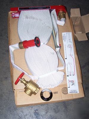 Potter roemer hose rack assembly with 100' hose & valve