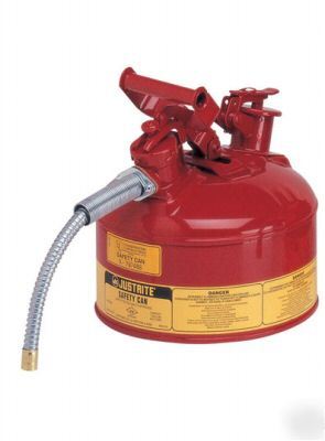Justrite 1 gallon type 2 safety gas can