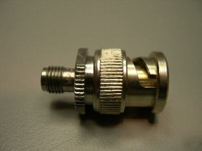 New bnc male to sma female connector adapter * *