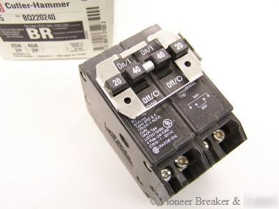 New cutler hammer circuit breaker BQ220240 2P-20 2P-40