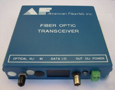 American fibertek fiber optic data transceiver mr-1600