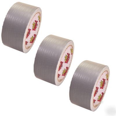3 rolls silver duct tape 2