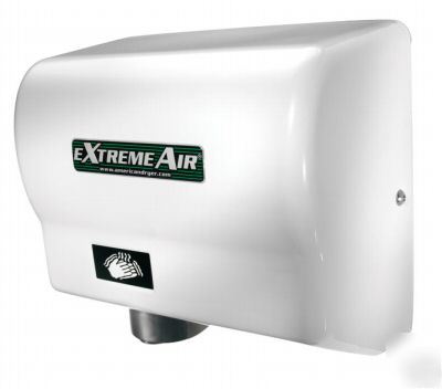 New extremeair automatic restroom hand dryer 120V steel