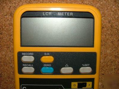 Digital inductance,capacitance and resistance meter