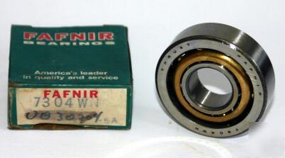 Fafnir 7304WN ball bearing 20 x 52 x 15