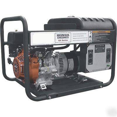 Generator - 5,500 watt - 8 hp honda - incl wheel kit