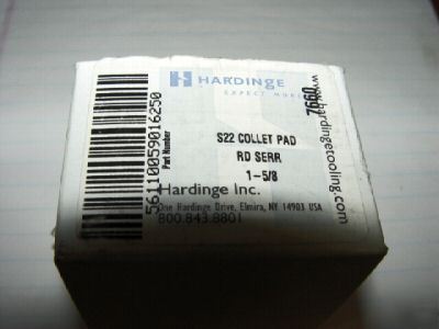 Hardinge collet pads for s-22 master 1-5/8