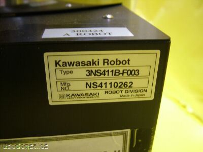 Kawasaki 300MM wafer robot 3NS411B-F003