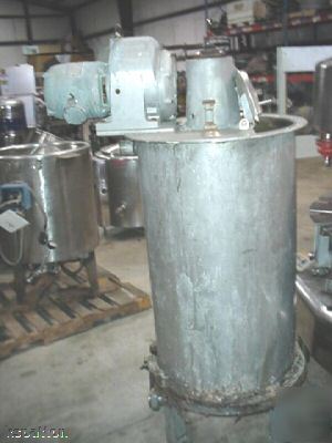 No - 75 gallon stainless steel mix tank