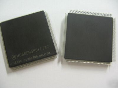 2PCS p/n MC68EN360FE33C ; integrated circuits