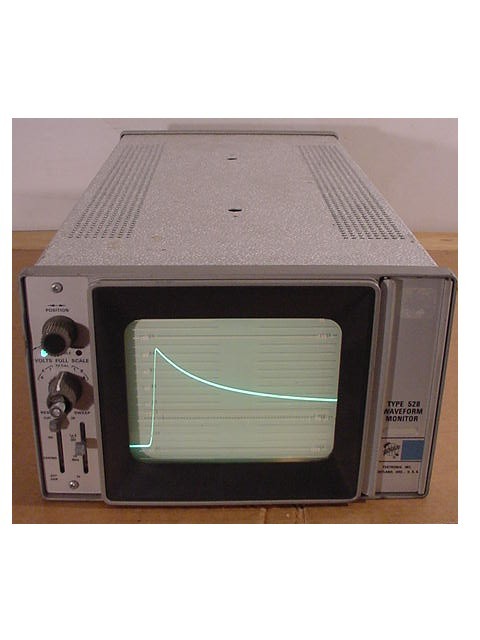 Tektronix video type 528 waveform monitor
