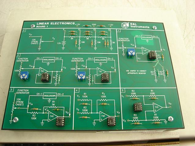 E&l instruments 325-1461 linear electronics board 1